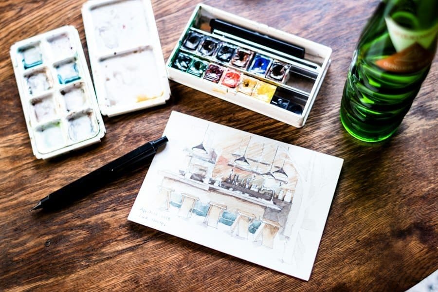 Photo urban sketching guide
