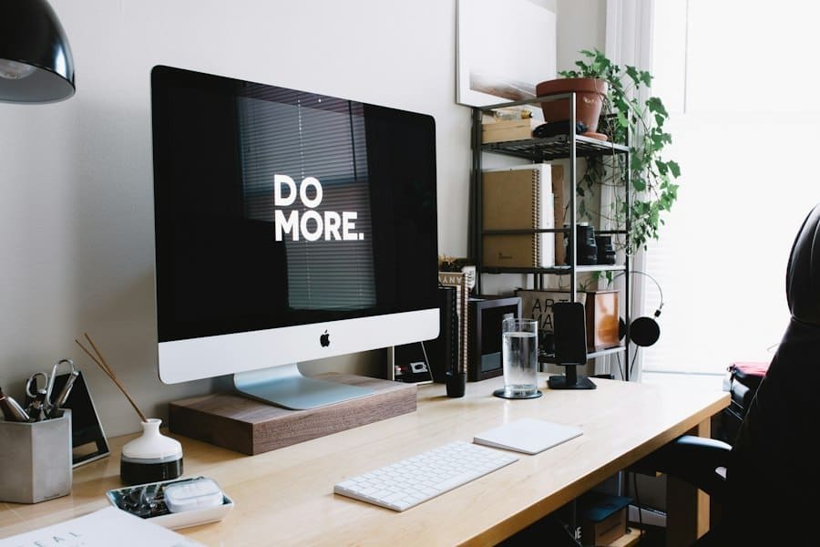Photo deep work focus home