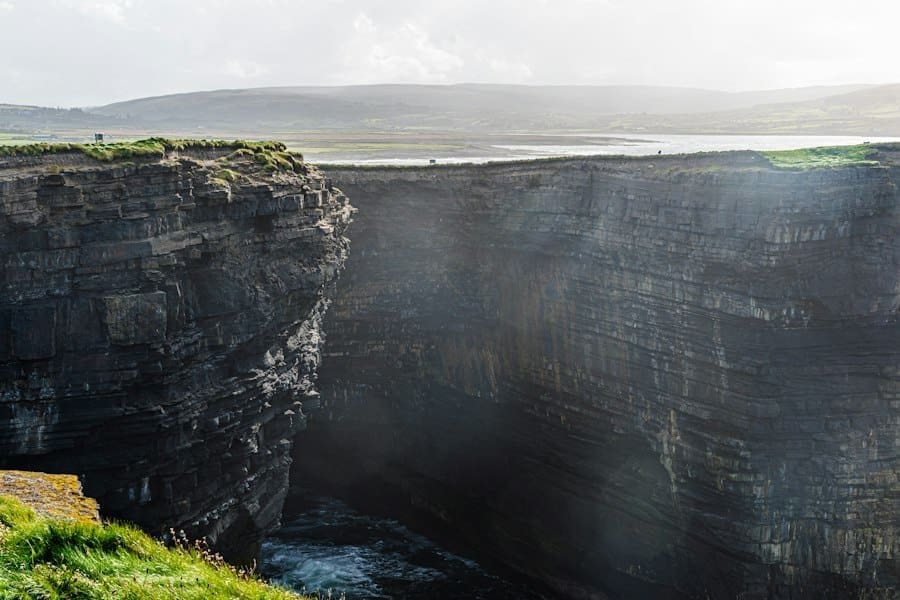 Photo Downpatrick Head Dún Briste cliffs Ireland