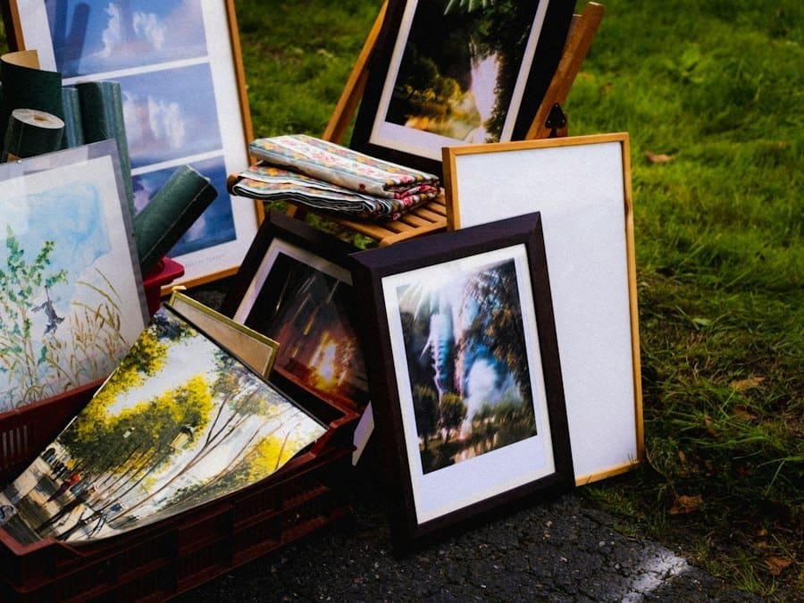 photograph artwork for online selling