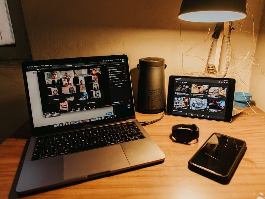 home office lighting video calls