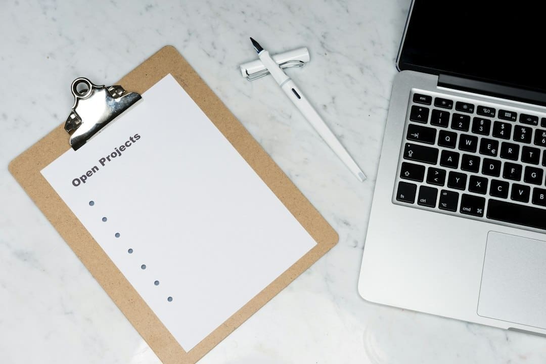 Photo small website maintenance checklist