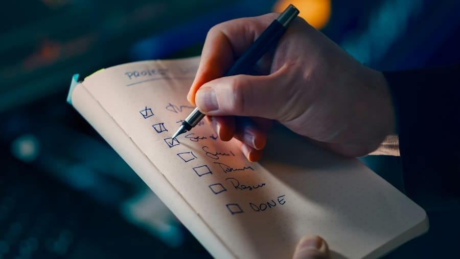 Photo small website maintenance checklist